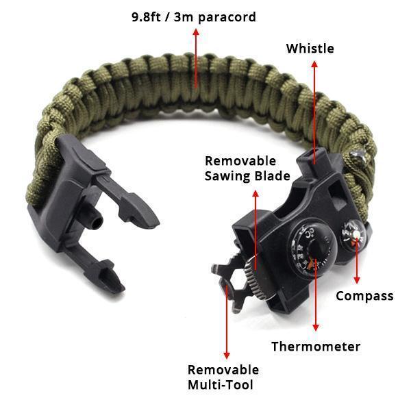 How To Make A Fishtail Paracord Survival Bracelet In 6 Steps Paracord Bracelets Tutorial - Foto 4