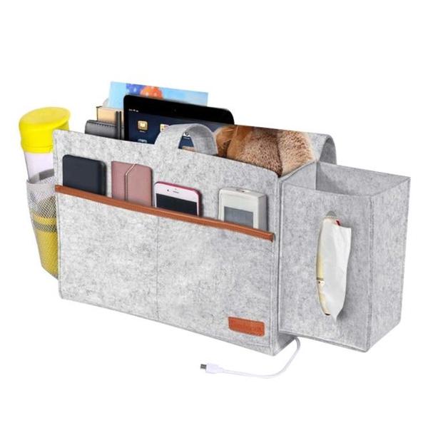 Bedside Sofa Caddy Storage Organizer GEEKYGET