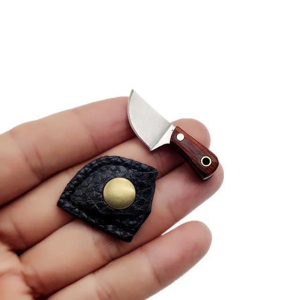 Mini Keychain Knife With Sheath Cover GEEKYGET
