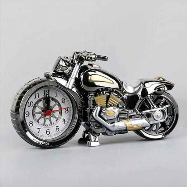 Racing Motorbike Shaped Alarm Clock - GEEKYGET