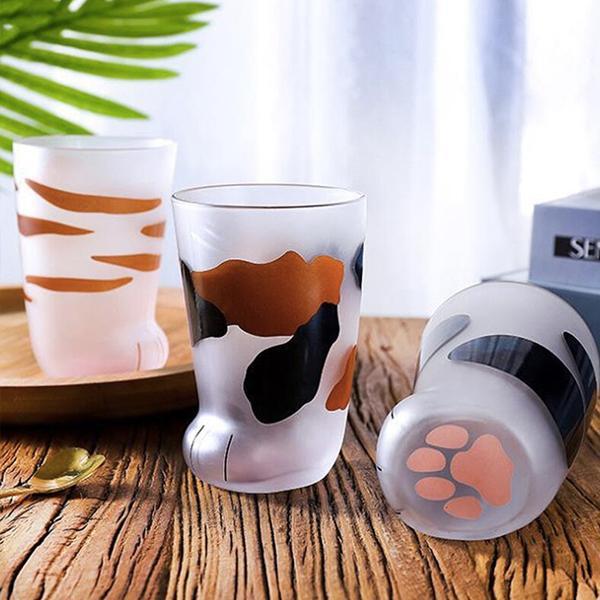 Glass Cat Paw Mug (Various Designs) GeekyGet