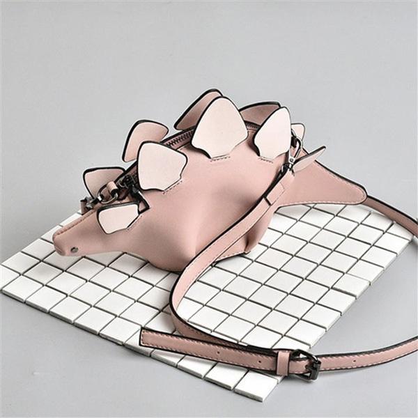 Dino Stegosaurus Crossbody Purse Bag GEEKYGET