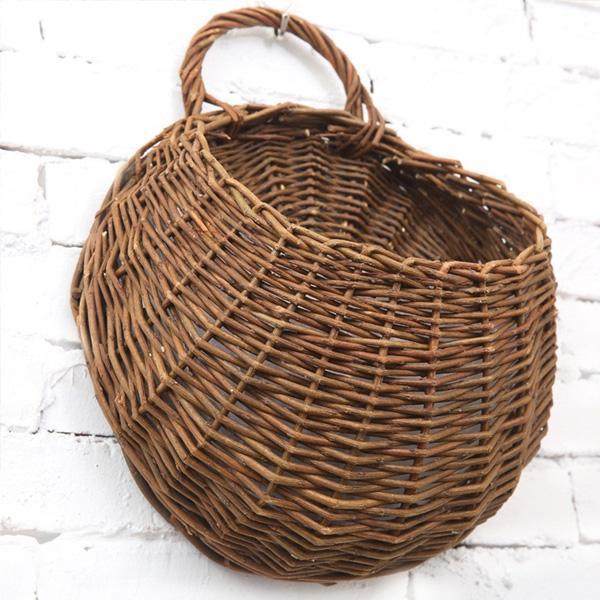 Woven Hanging Planter Wicker Basket GEEKYGET