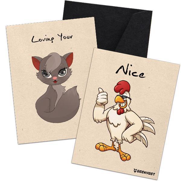 Free Hilarious Valentine's Day Card!-GeekyGet