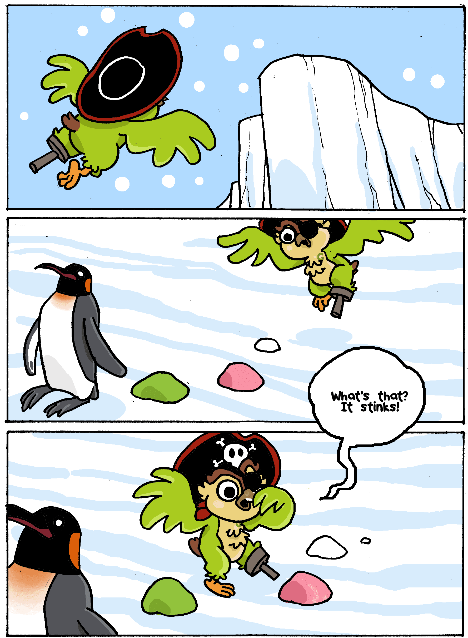 Fun Fact No.12 - Penguin's Colorful Sh*t!-GeekyGet