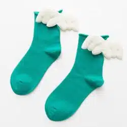 3D Angel Wings Crew Socks - Image 15