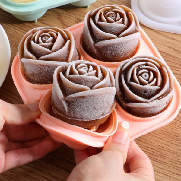 Large 3D Rose Ice Cube Mold
