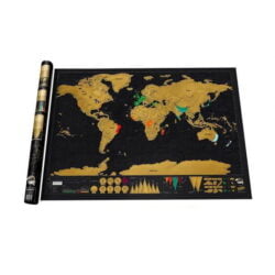 Scratch Off World Map Posters