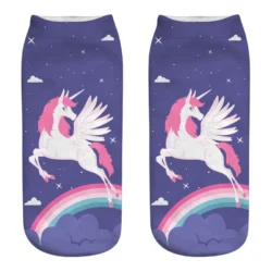 Unicorn Ankle Socks