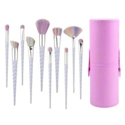 Unicorn Horn Makeup Brushes And Storage Box - Image 4