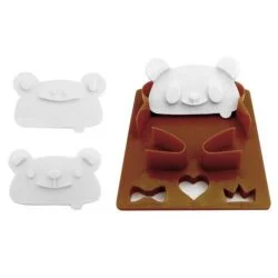 Alternative view of 3-in-1 Panda Bear Frog Sandwich Cutter And Stamps