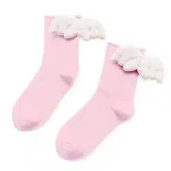 3D Angel Wings Crew Socks - Image 11