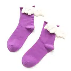 3D Angel Wings Crew Socks - Image 12