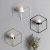 3D Geometric Wall Candle Holder