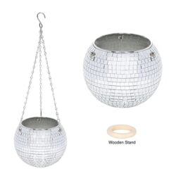 Alternative view of Disco Ball Hanging Planter Pot