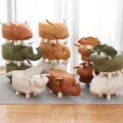 Alternative view of Animal Stool Ottoman