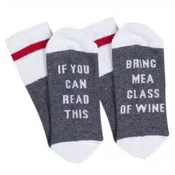 Alternative view of Bring Me a Glass of Wine Socks