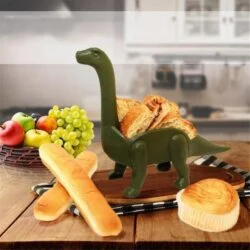 Alternative view of Brontosaurus Dinosaur Taco Holders