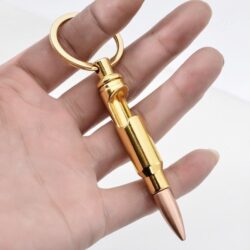 Alternative view of Bullet Bottle Opener Keychain