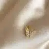 Double Butterflies Stud - Gold