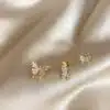 Set of 3 Stud - Gold