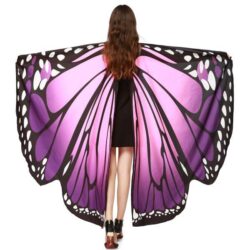 Alternative view of Butterfly Wings Scarf