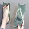 Cat Shaped Flip Flops