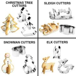 Alternative view of Christmas 3D Cookie Cutters