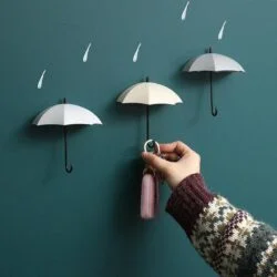 Alternative view of Colorful Umbrella Wall Hooks