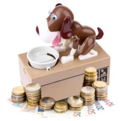 Alternative view of Crazy Doggy Coin Bank