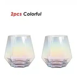 Diamond Iridescent Jug and Drinking Glasses Set - Image 25