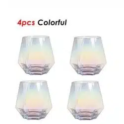 Diamond Iridescent Jug and Drinking Glasses Set - Image 22