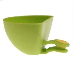 Alternative view of Dip and Sauce Plate Clip-on Holders