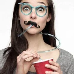 Alternative view of Drinking Straw Glasses