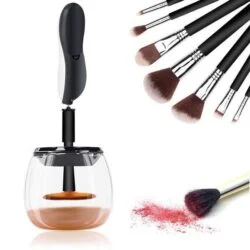 Alternative view of Electric Makeup Brush Cleaner Dryer Set