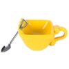 Yellow Cup with Spoon
