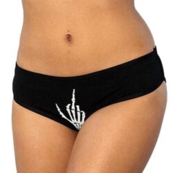 Alternative view of F-You Handprints Panties
