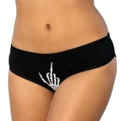Alternative view of F-You Handprints Panties