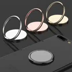Finger Ring Mobile Stand Holder With Magnetic Car Base - Image 9
