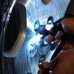 Alternative view of Fingerless Outdoor LED Flashlight Glove