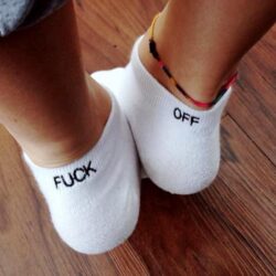 Alternative view of Fuck Off Socks