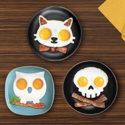Funny Side Up Egg Molds