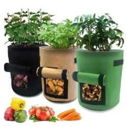 Garden Plant Grow Bag with Access Flap
