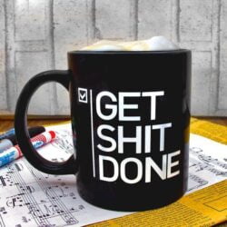 Alternative view of Get Shit Done Mug
