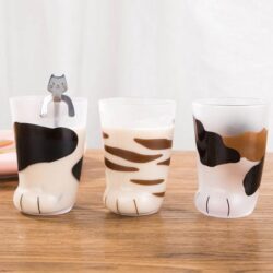 Alternative view of Glass Cat Paw Mug