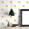 Glittery Unicorn Wall Decals