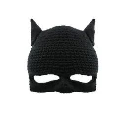Alternative view of Handmade Bat Mask Beanie