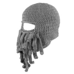 Alternative view of Handmade Knitted Octopus Tentacles Mask
