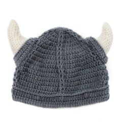 Alternative view of Handmade Knitted Viking Hat