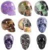 Handmade Natural Skull Crystals